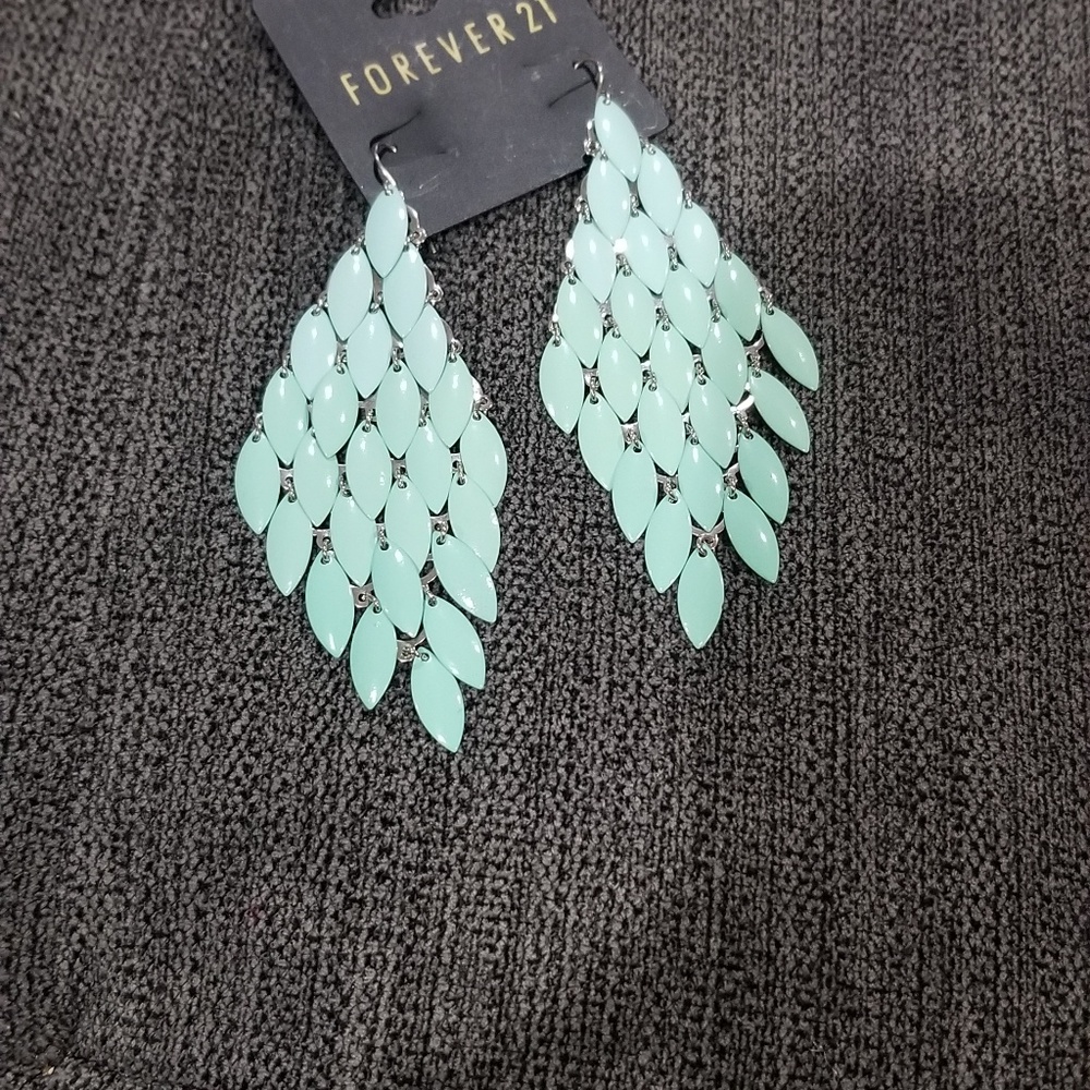 Blue earrings